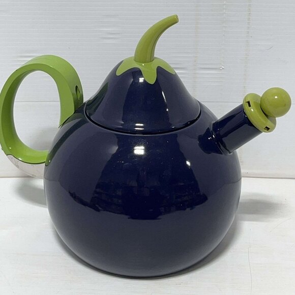 Copco Other - Vintage 80's Copco Enamel Whistling Tea Kettle
